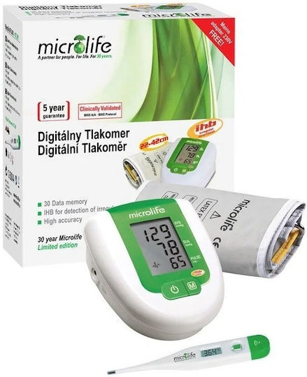 Microlife Bp 3ag1 Green Digital Arm Blood Pressure Monitor Adapter