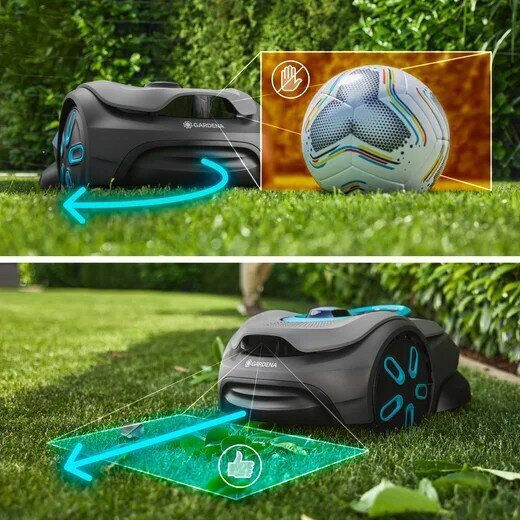 Gardena Sileno Sense 400 Ρομποτική Μηχανή Γκαζόν