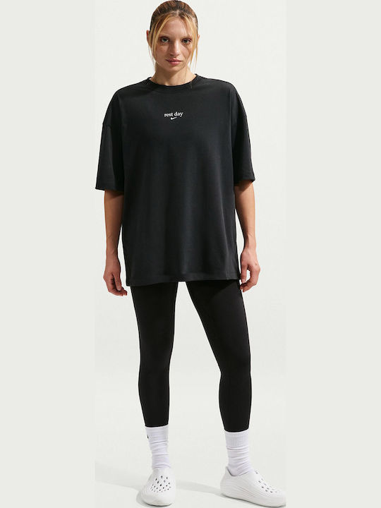 Dri-Fit Дамска Спортна Тениска Dri-FIT Черна