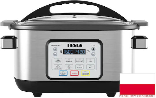 Tesla Πολυμάγειρας 1250W με Χωρητικότητα 6lt