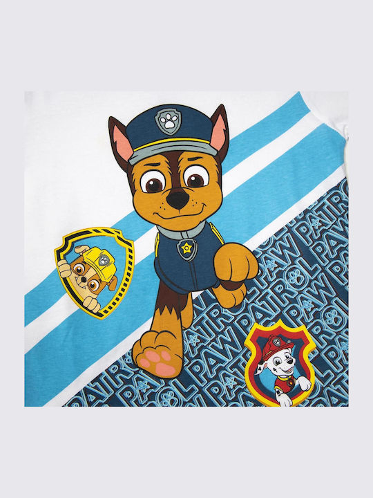 Kids Short-Sleeved White Blouse Paw Patrol