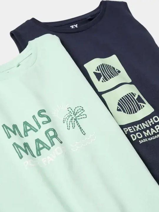 Set Kids Tops Pistachio