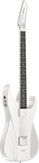Semi-Acoustic Guitar White