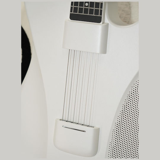 Semi-Acoustic Guitar White