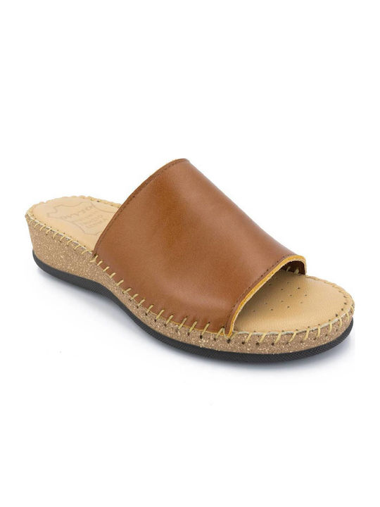 Sandale Casual Damă Anatomici Din Piele Maro