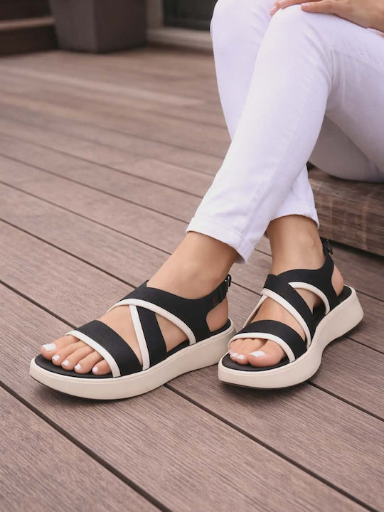 Leather Women's Anatomic Black Sandals