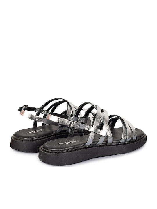Connie Women's Flat Sandals Silver