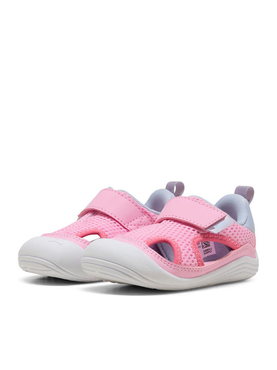 Balerini Pentru Copii Cu Închidere Hoop & Loop Textili Roz Kitten Summer V