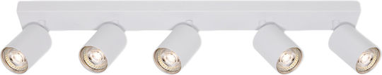 Osram Светлинен Спот с 5 Светлини в Бял Цвят