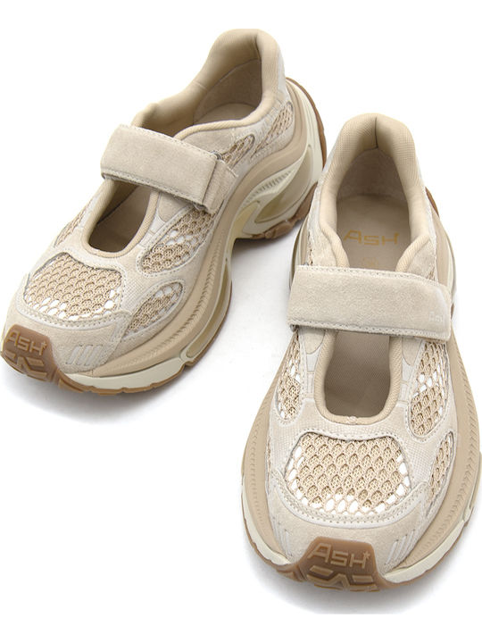 Γυναικεία Chunky Sneakers Μπεζ
