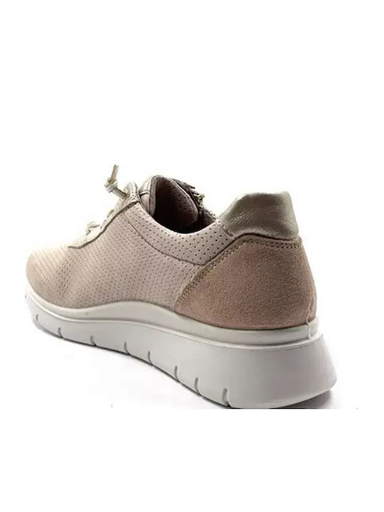 Γυναικεία Ανατομικά Sneakers Sandy Beige