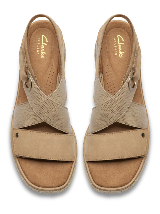 Sun Summer Women's Platforms Beige