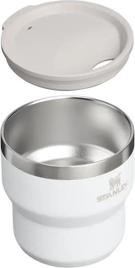 Stanley Stay Hot Stacking Camp Thermosflasche Rostfreier Stahl BPA-frei 300ml Frost Frost