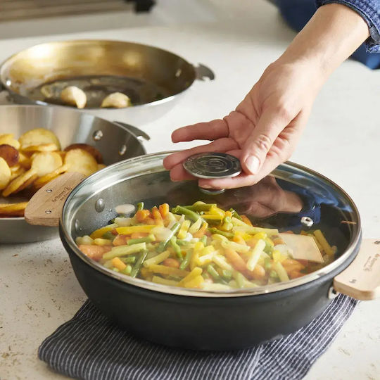 De Buyer Cookware Lid For Pot Glass 24cm