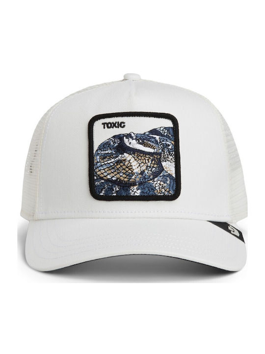 Jockey Toxic Trucker Snake White Goorin Bros