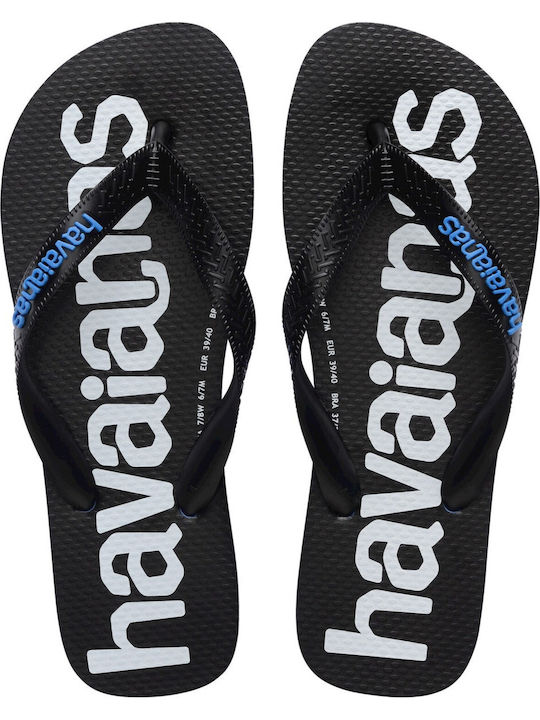 Havaianas Logomania 2 Flip Flops Μαύρα