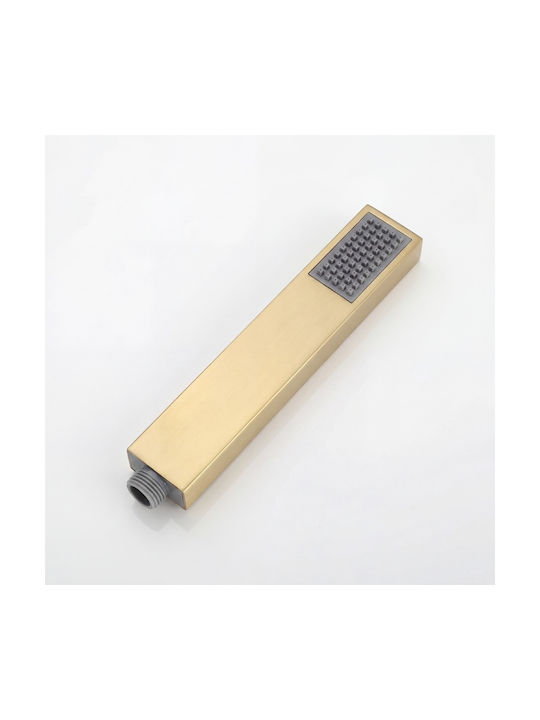 Naron Built-in Faucet Mixer for Shower 3 Exits Brushed Gold