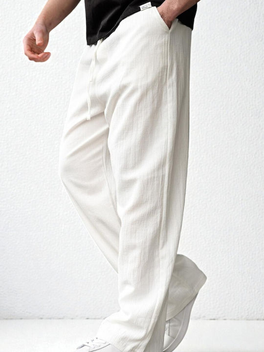 Pantaloni Ecru