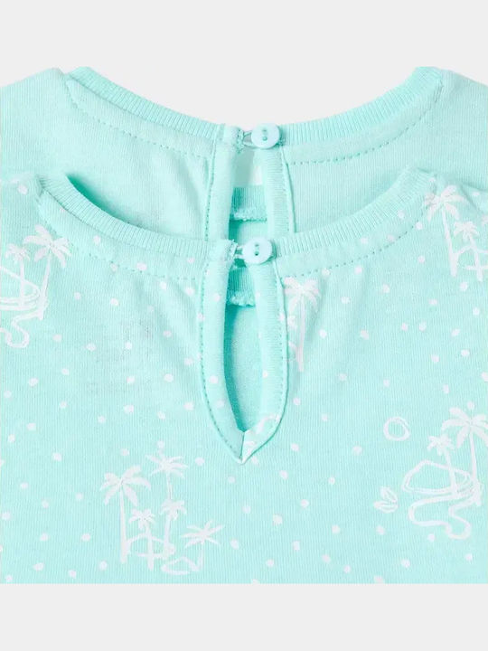 Girls Dress Turquoise