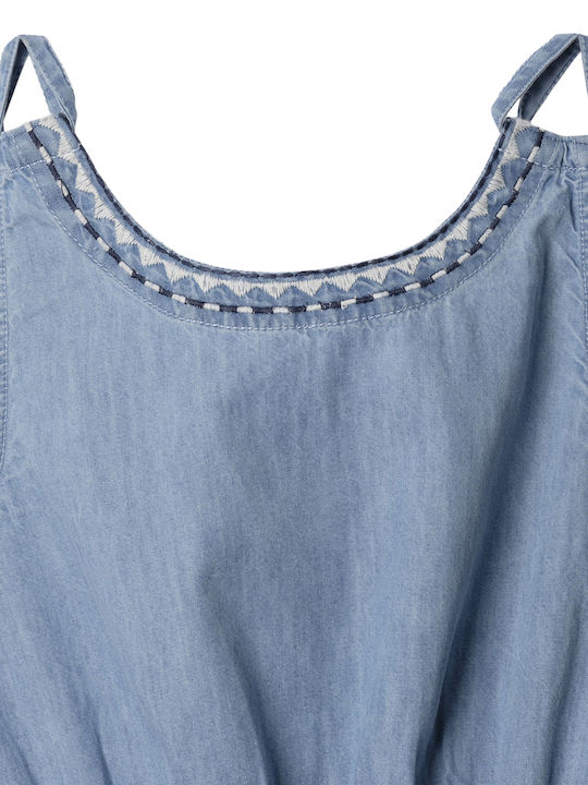 Ivanny Girls Dress Lt Blue