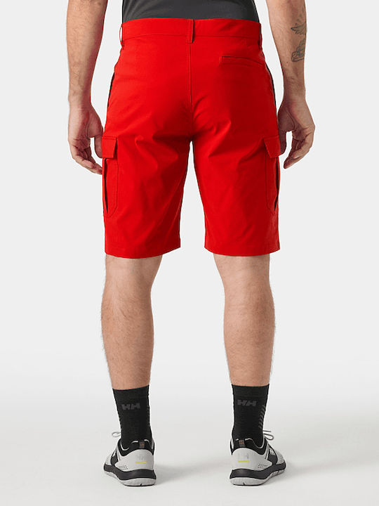 Quickdry Herren Shorts Cargo Rot