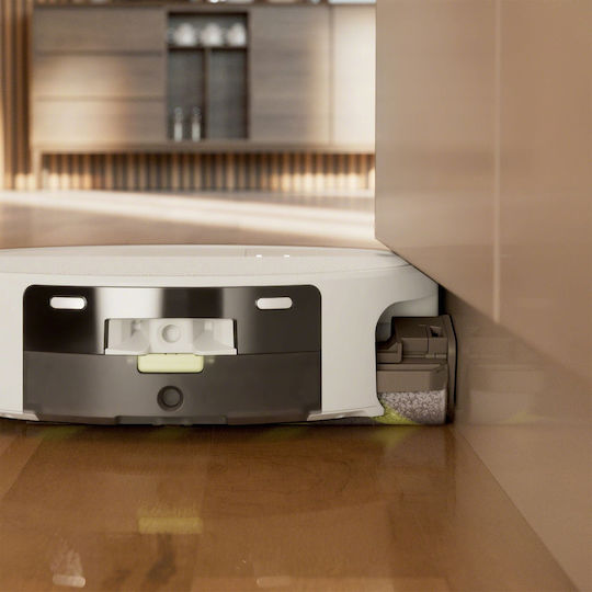 iRobot Roomba Max 705 Combo + AutoWash Σκούπα Ρομπότ με Χαρτογράφηση Laser & Απορρόφηση 13000Pa Λευκή