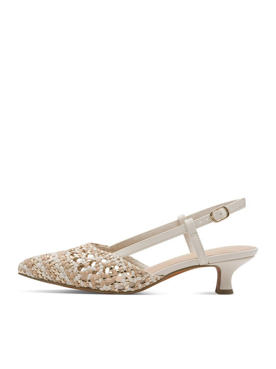 Pumps in Cremé