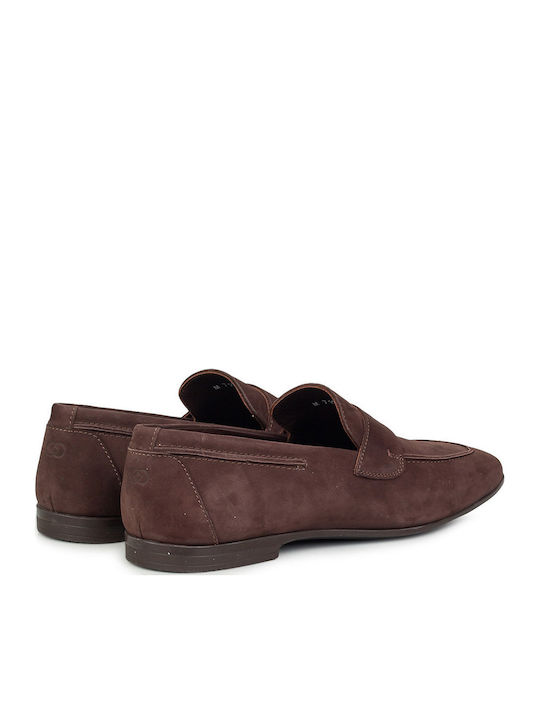 Men's Moccasins in Brown Colour