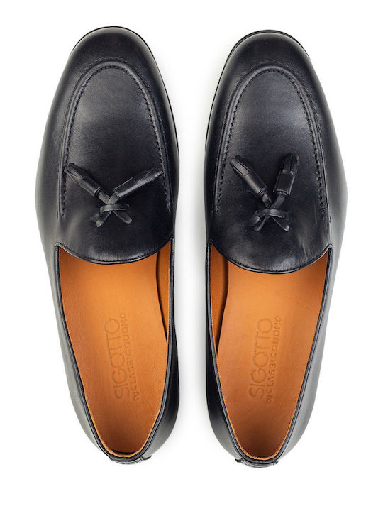 Men's Moccasins in Black Colour