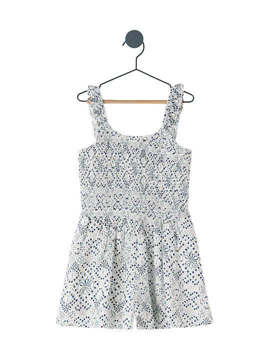 Playsuit Kids Shorts/Bermuda Fabric Irene Mousse White