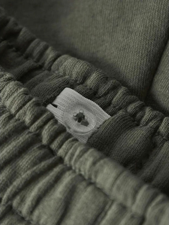 Pantaloni Scurți/Bermude pentru Copii din Țesătură Kaki