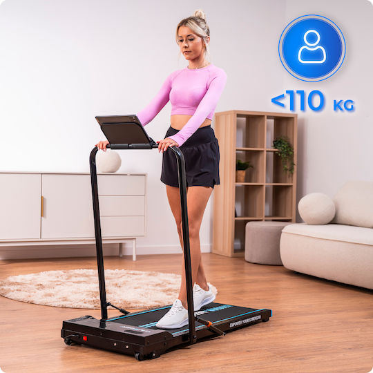 Thunder Viva 1.5hp Ηλεκτρικός Αναδιπλούμενος Διάδρομος Γυμναστικής για Χρήστη έως 90kg