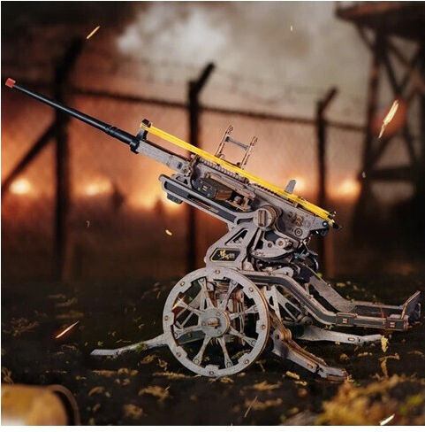 Robotime Lqm01 Rokr Antiaircraft Gun 133pcs