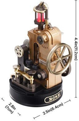 Robotime Cgm02 Rokr Morse Telegraph 60pcs Led Usb