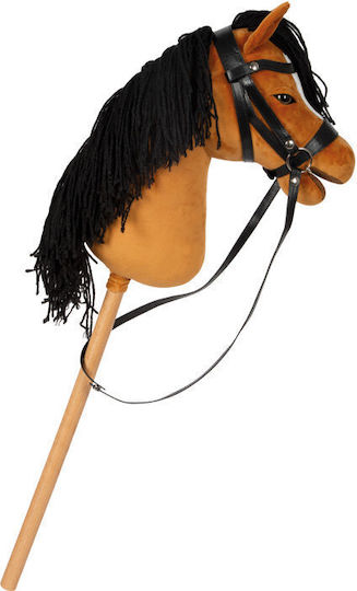 Hobbyhorse Music Stick Brown Horse with Bridle