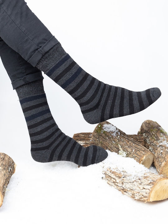 Soma Socks Șosete Bărbătești cu Model Multicolor Închis 3Pack