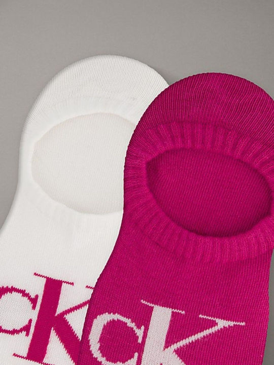 Calvin Klein Women's Fuchsia Socks 2 Pack