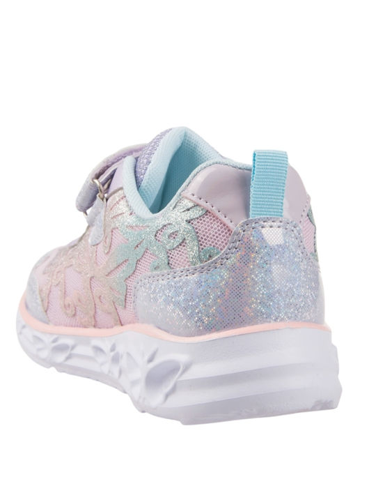 Παιδικά Sneakers με Σκρατς Μωβ