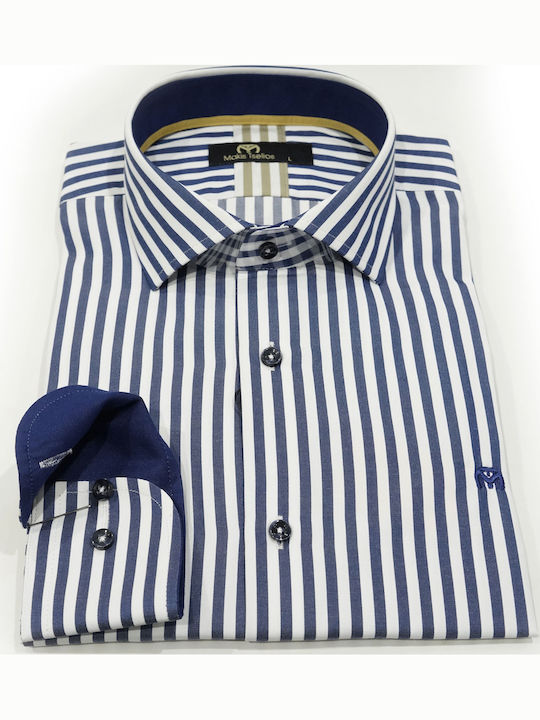 Μακρυμάνικo Πουκάμισο White/blue