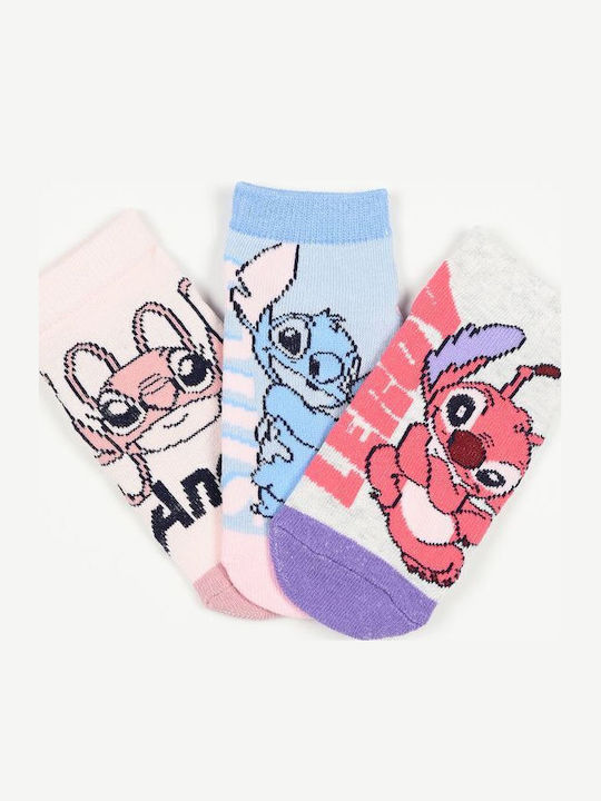Disney Παιδικές Κάλτσες Stich 3 Ζευγάρια Disney Παιδικές Κάλτσες Stich 3 Ζευγάρια