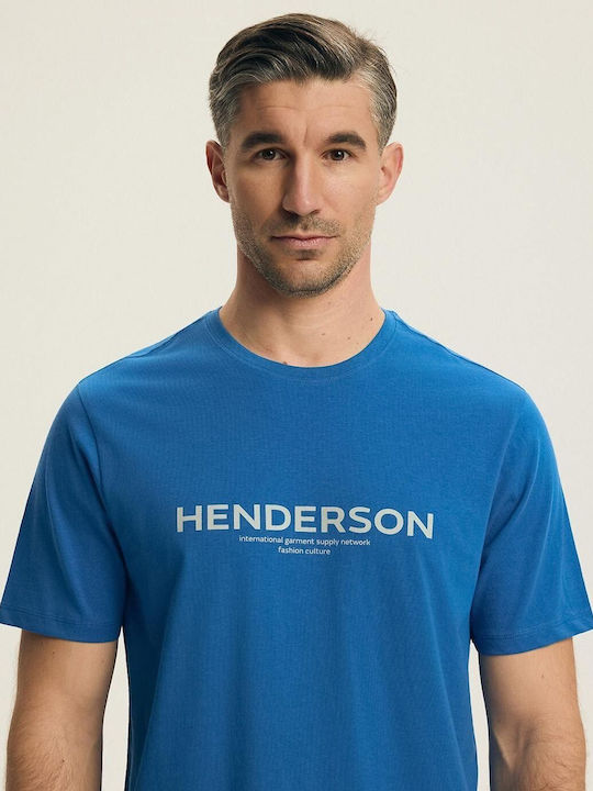 Henderson Καλοκαιρινή Ανδρική Πιτζάμα Μπλε