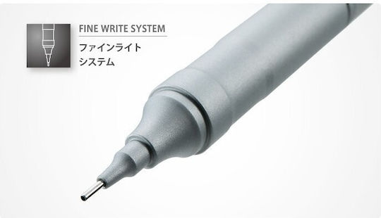Tombow Mono Graph Fine Mechanical Pencil 0.3mm Silver Dpa-111a 4901991063127