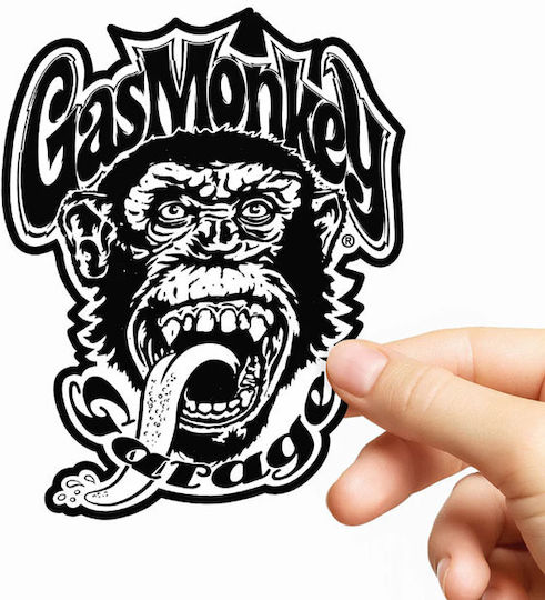 Gmg Стикер Spitting Monkey Sticker