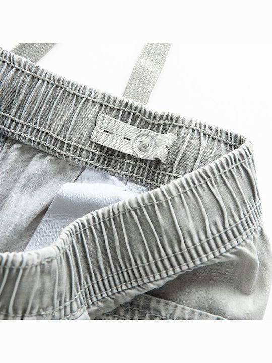 Kids Denim Grey Trousers