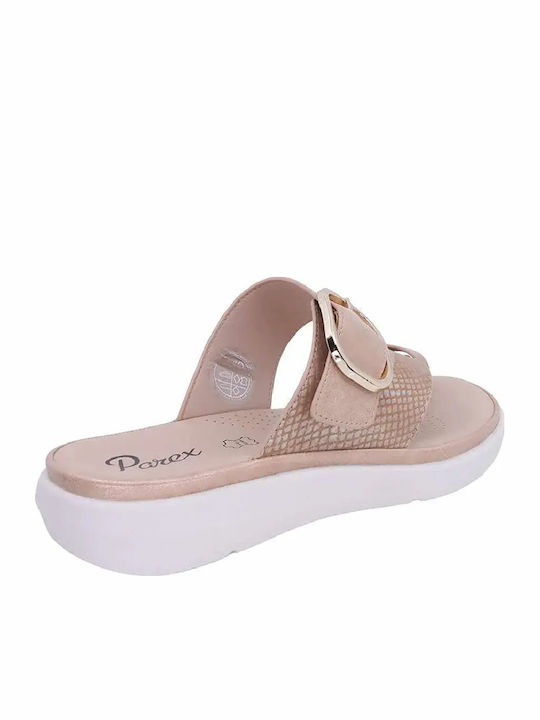 Women's Anatomic Flatforms Rose Gold Sandals
