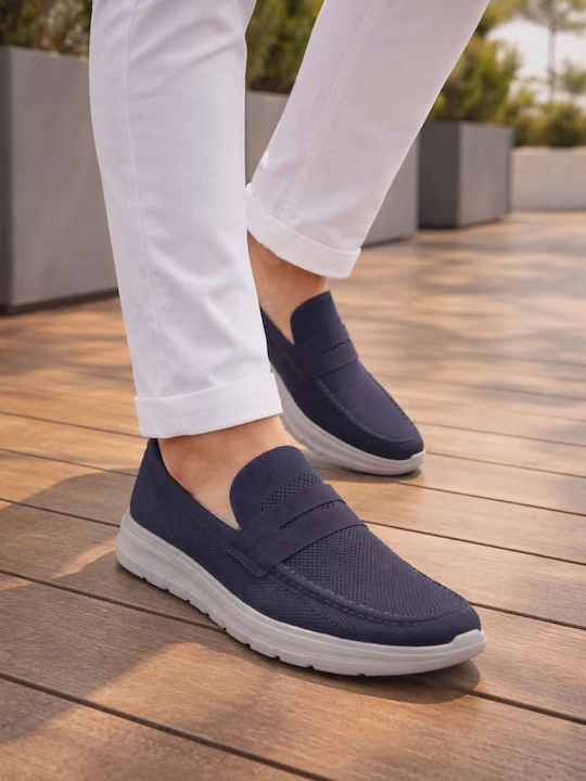 Pantofi Casual Pentru Bărbați Albaștri