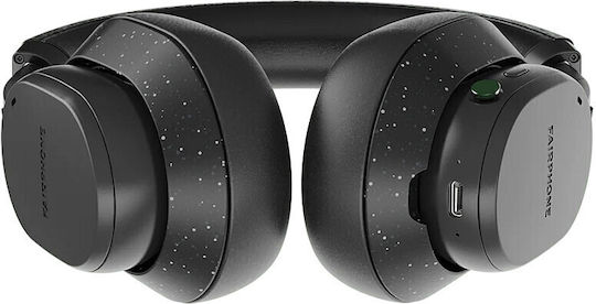 Fairphone Fairbuds XL 2025 Wireless Wired Over Ear Headphones with 26 Hours Playing Time Horizon Black