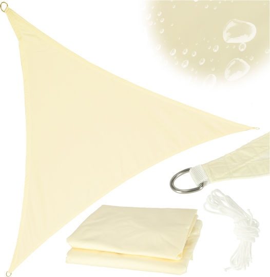 Dreieckiges Sonnensegel Beige 4m Dreieckiges Sonnensegel Beige 4m