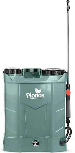 Smartic Drucksprüher 12V mit Batterie 8Ah mit Gewicht 16lt in Roter Farbe