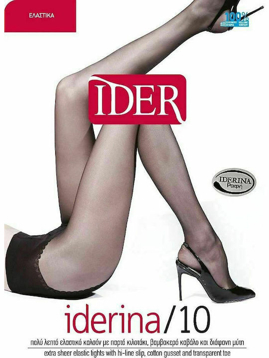 Ciorapi Dama 10 Den cu Cusătură Melon